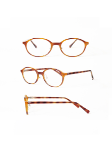 Óticaplay Coleção Classic Round – Acetato Caramelo Mel